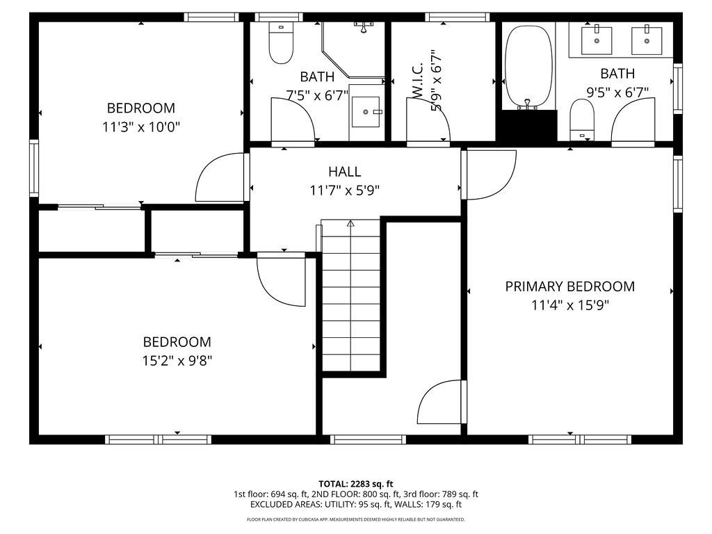 120 Windham Road - Floor Plan 3rd Floor